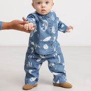 MarMar Panto - Denim Print Moomin