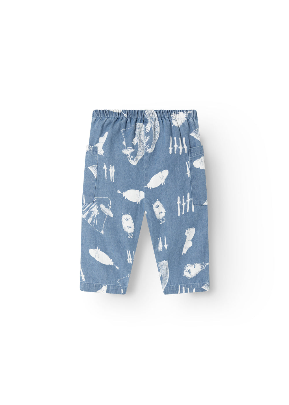 MarMar Panto - Denim Print Moomin 86/18m