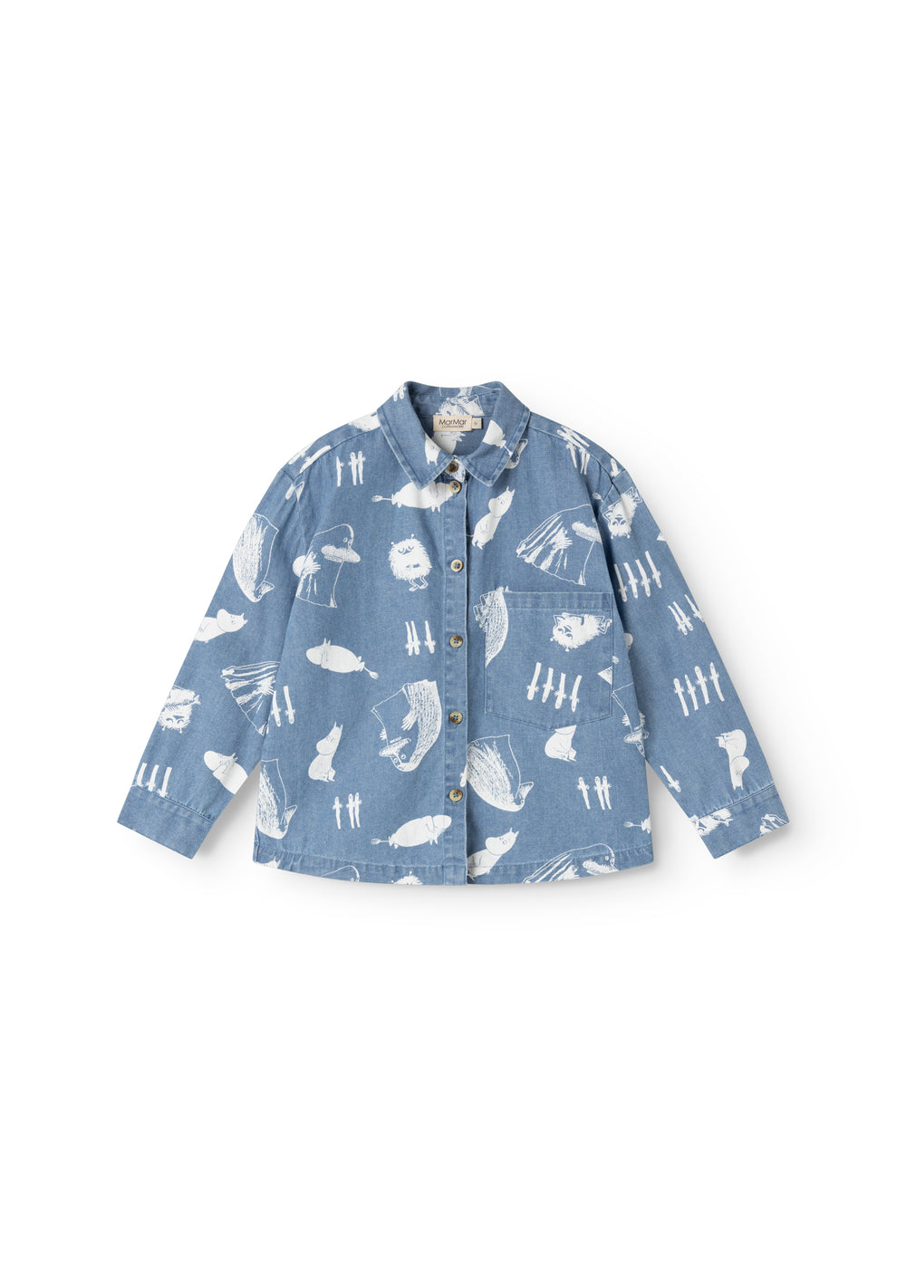 MarMar Telo - Denim Print Moomin 122/7Y
