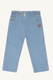 HC Theresa Dotty denim 116/6Y