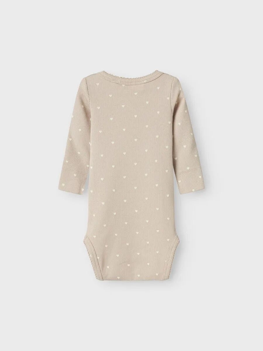 PRINTET BODYSTOCKING - Gray Morn