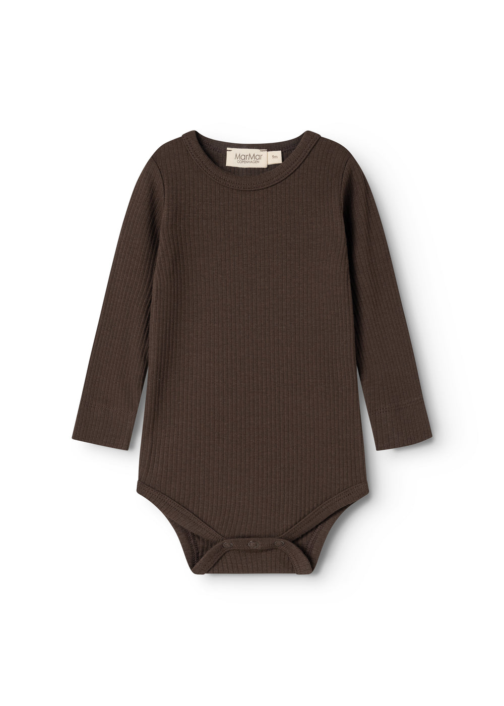 MarMar Plain Body LS - Modal Dark Roast 86/18m