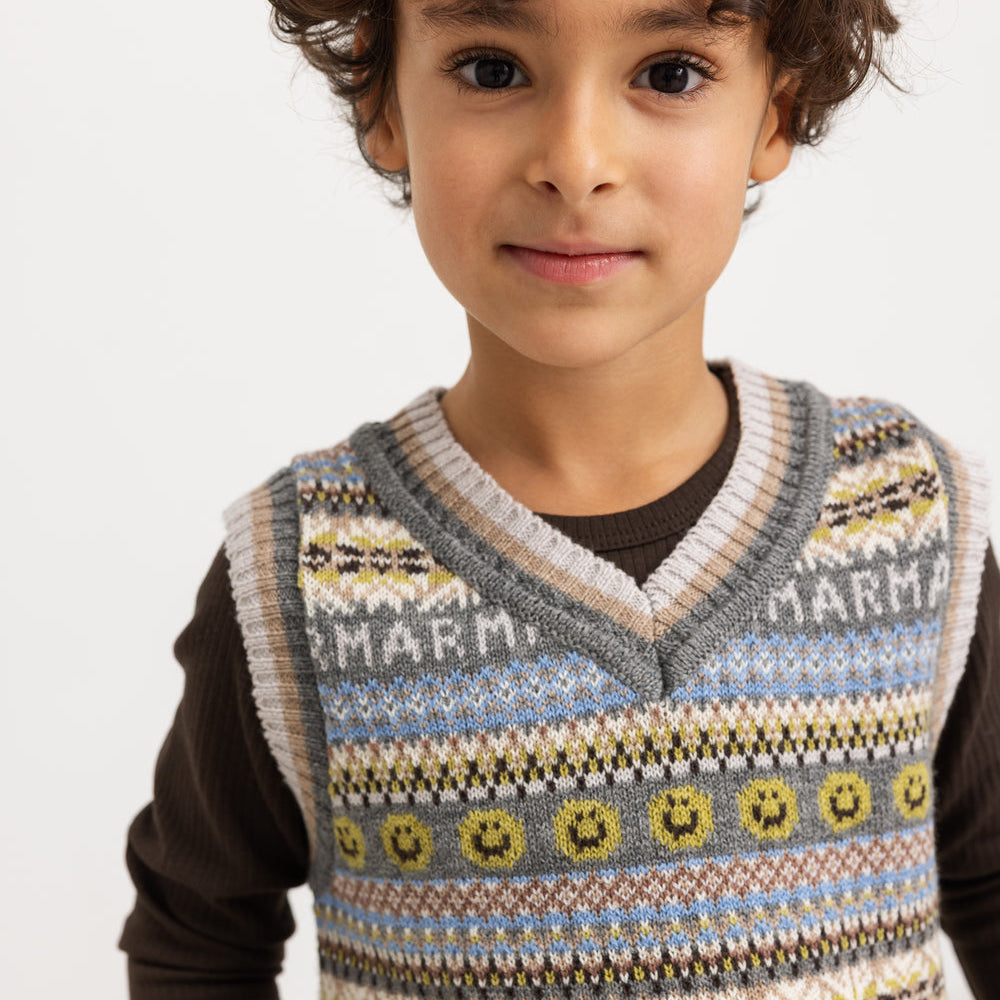 MarMar Plain Tee LS - Modal Dark Roast 122/7Y