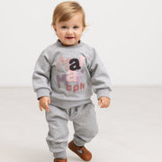 MarMar Theos B - Double Jersey Cloud Grey Logo