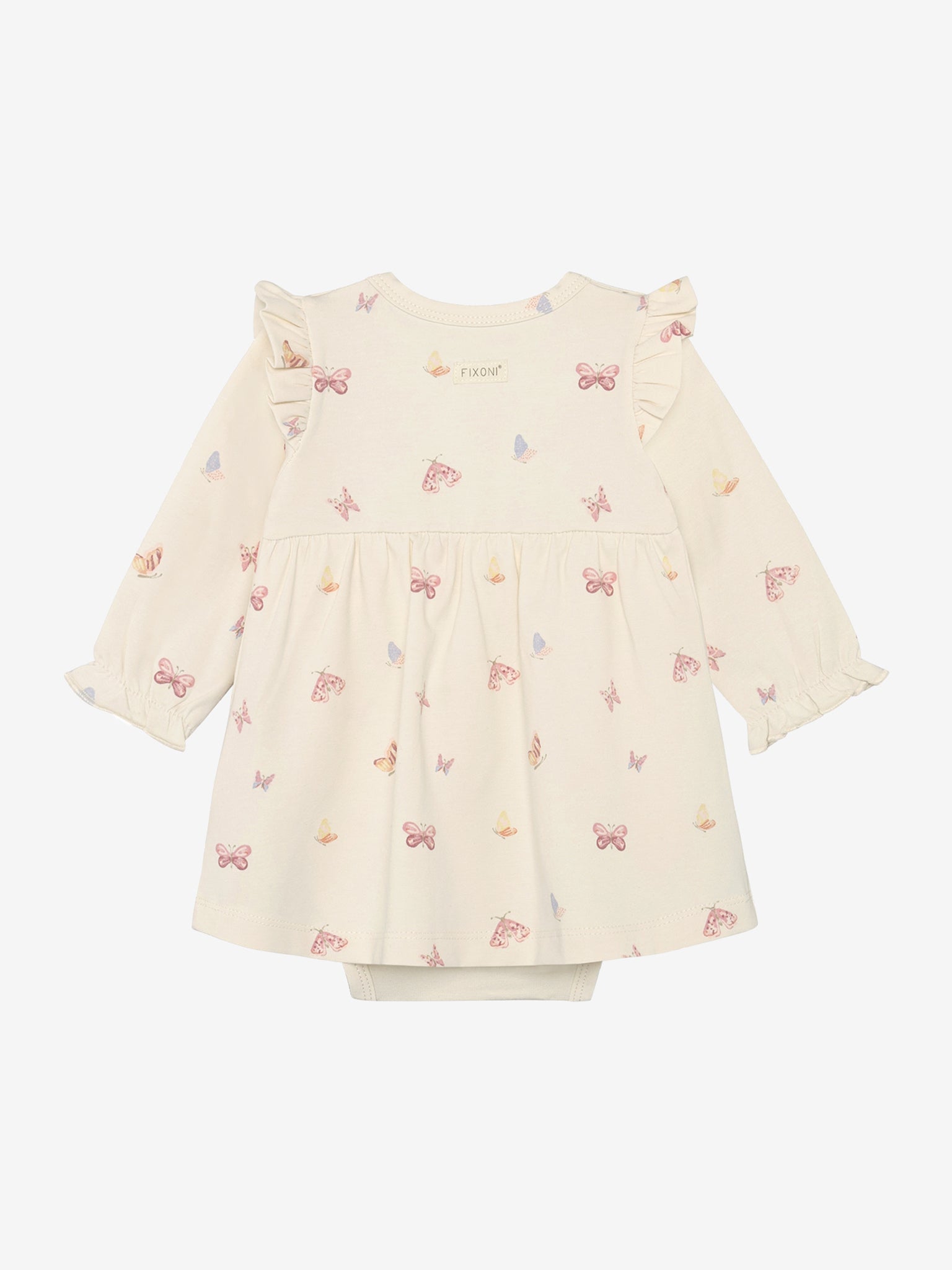 Fixoni - Body Dress LS Bleached Mauve 80/12m