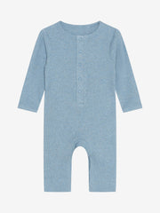 Fixoni - Rompers LS Melange Rib