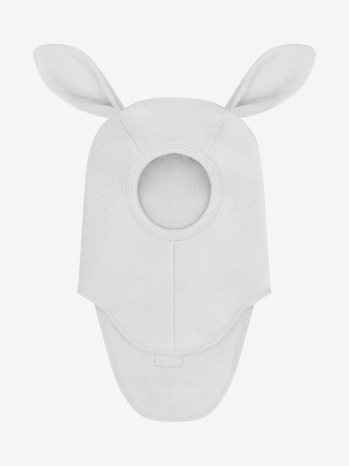 HUTTEliHUT - Balaclava Ears Wool Fleece Tofu 48/6-12m