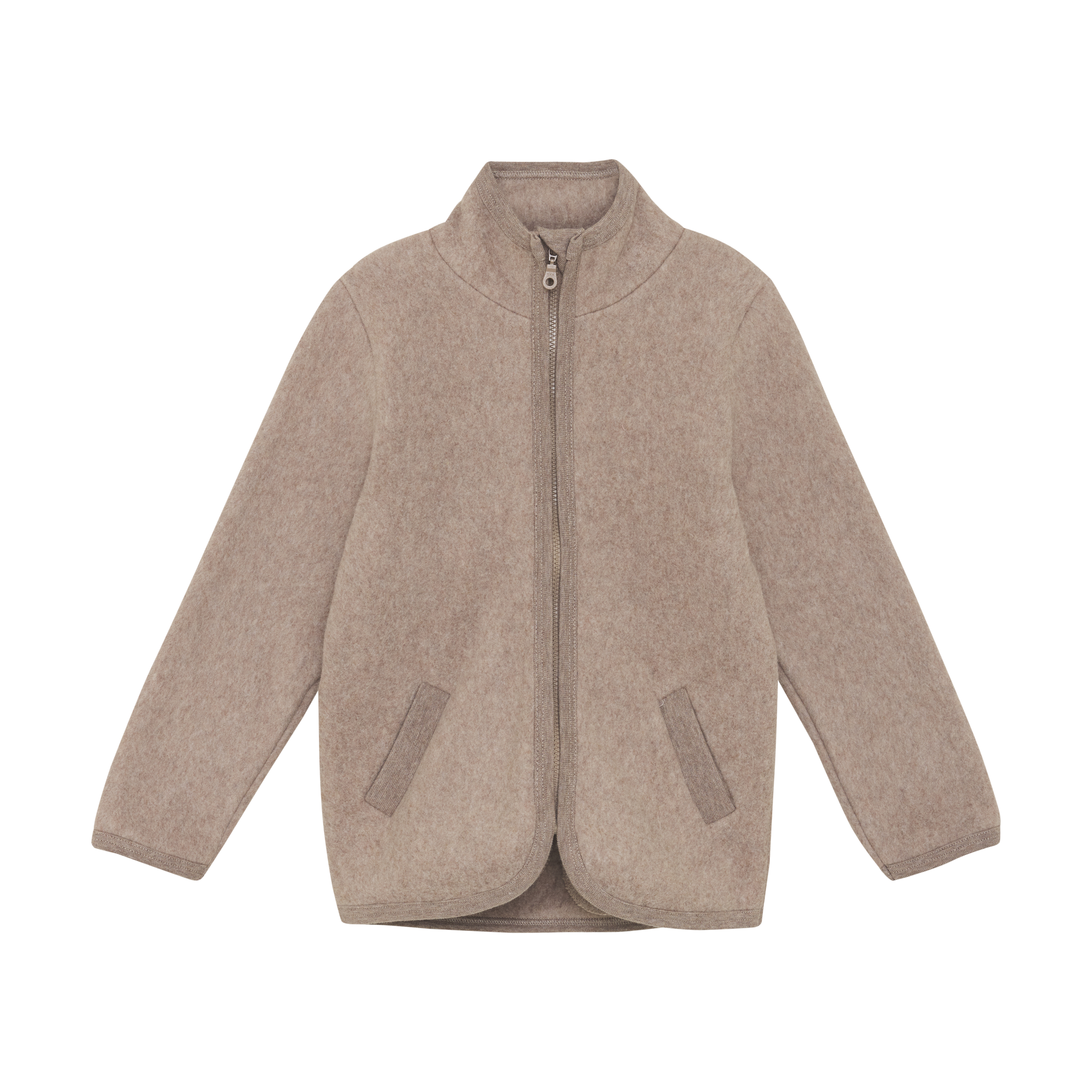 HUTTEliHUT - Jakke Uld Fleece 122/7Y