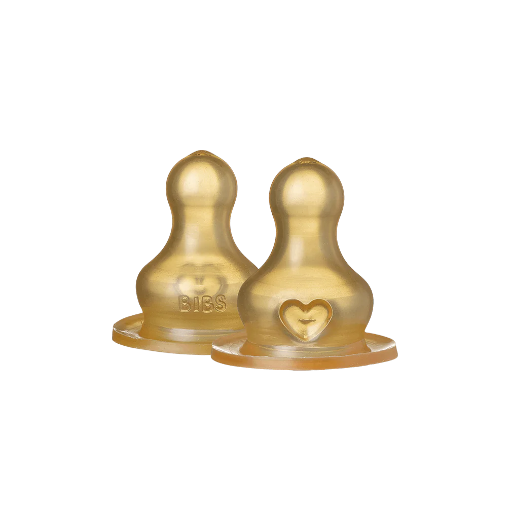 Bibs Slow Flow Flaske-Nipple