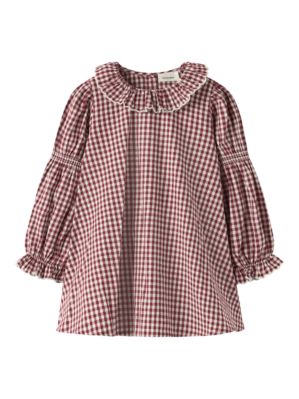 Lil Atelier NMFROANNE LS LOOSE DRESS LIL