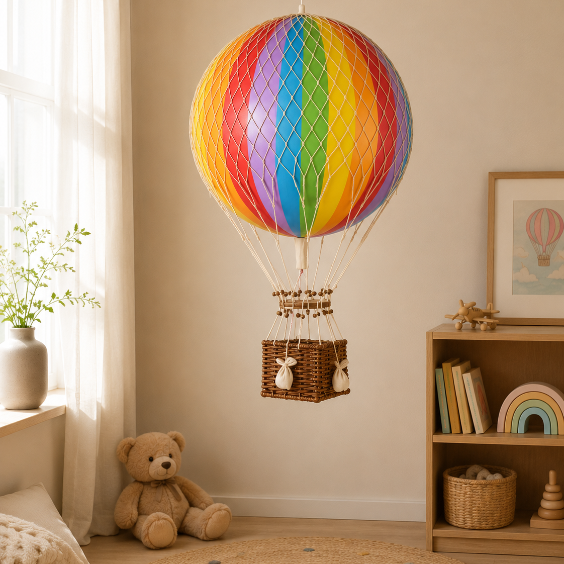 Autentic models - Luftballon 13 cm regnbue