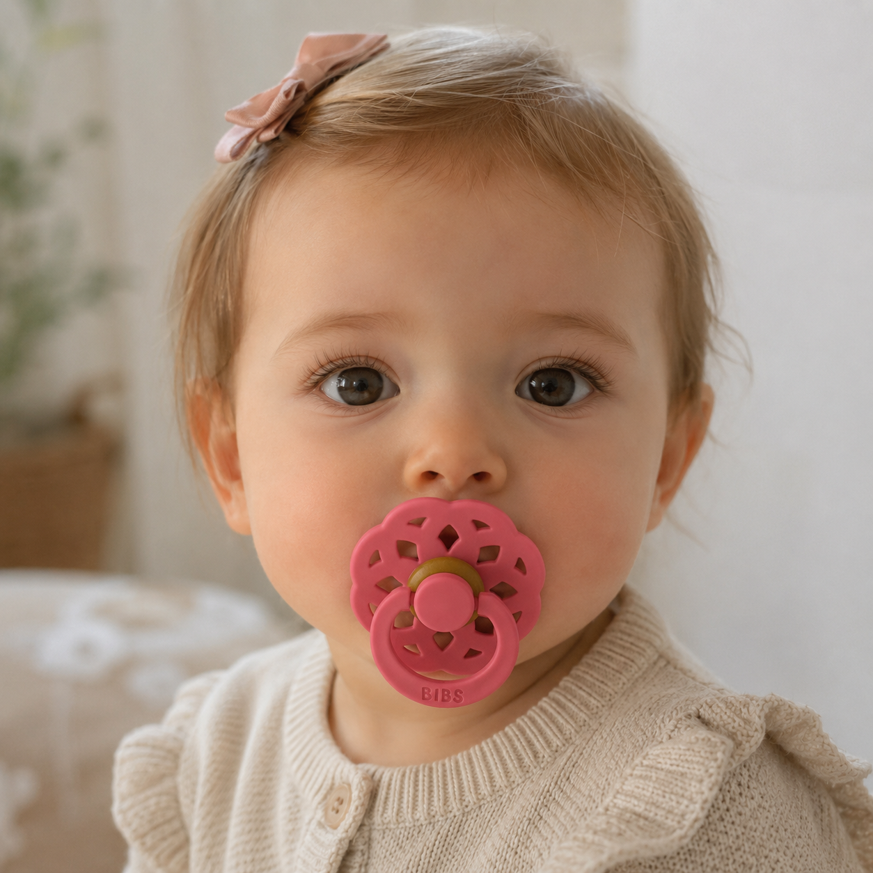 Bibs Boheme - Coral - size 2