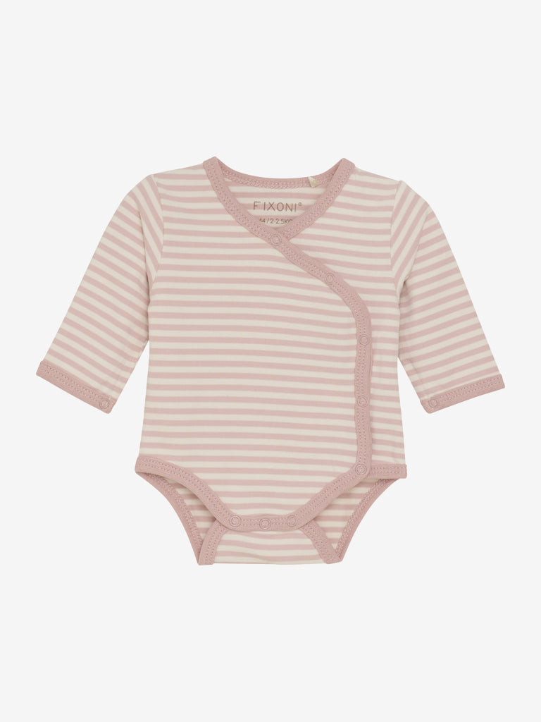 Fixoni - Wrap Body LS AOP Pale Mauve 44/0M