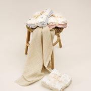 Pippi - Cloth Muslin (3-pack) Metal Mint