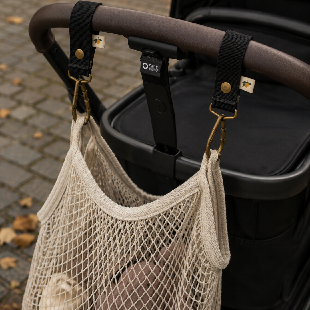Konges Sløjd STROLLER STRAP BLACK