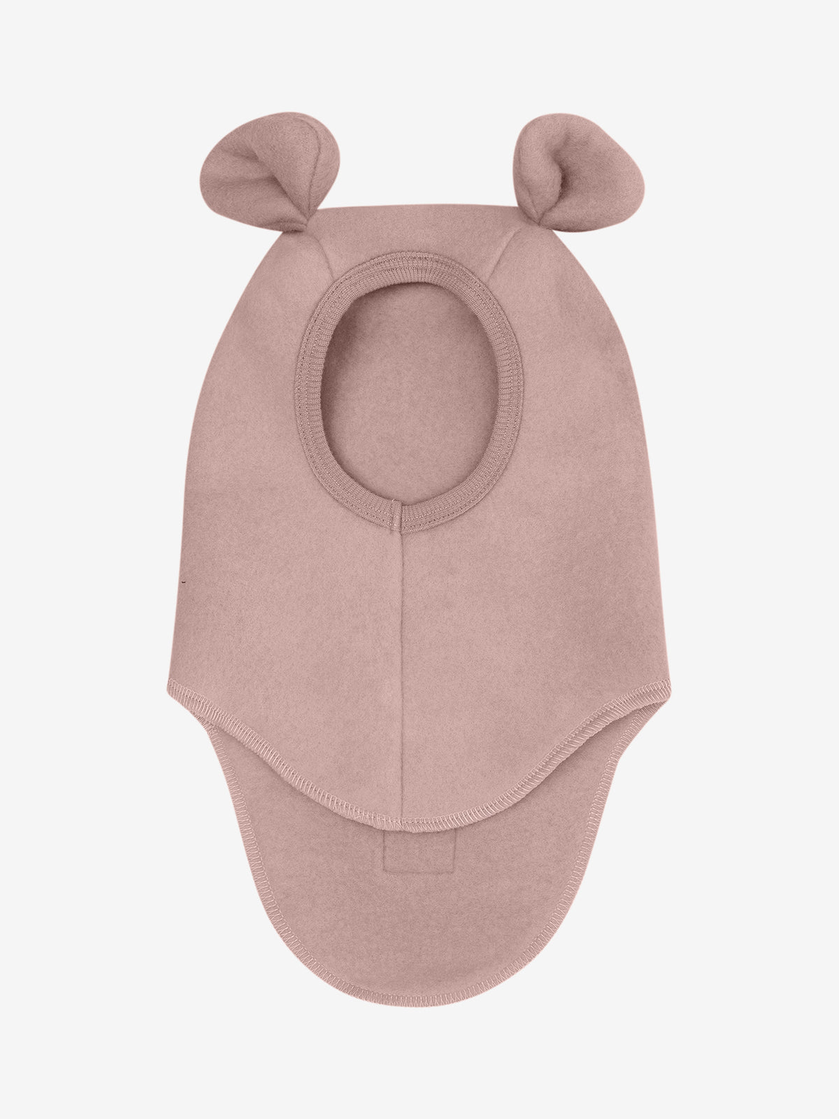 HUTTEliHUT - Balaclava Ears Wool Fleece Mahogany Rose
