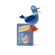 Moulin Roty - Tøjdyr med rangle - Duen Michel 20 cm - Puce & Pilou