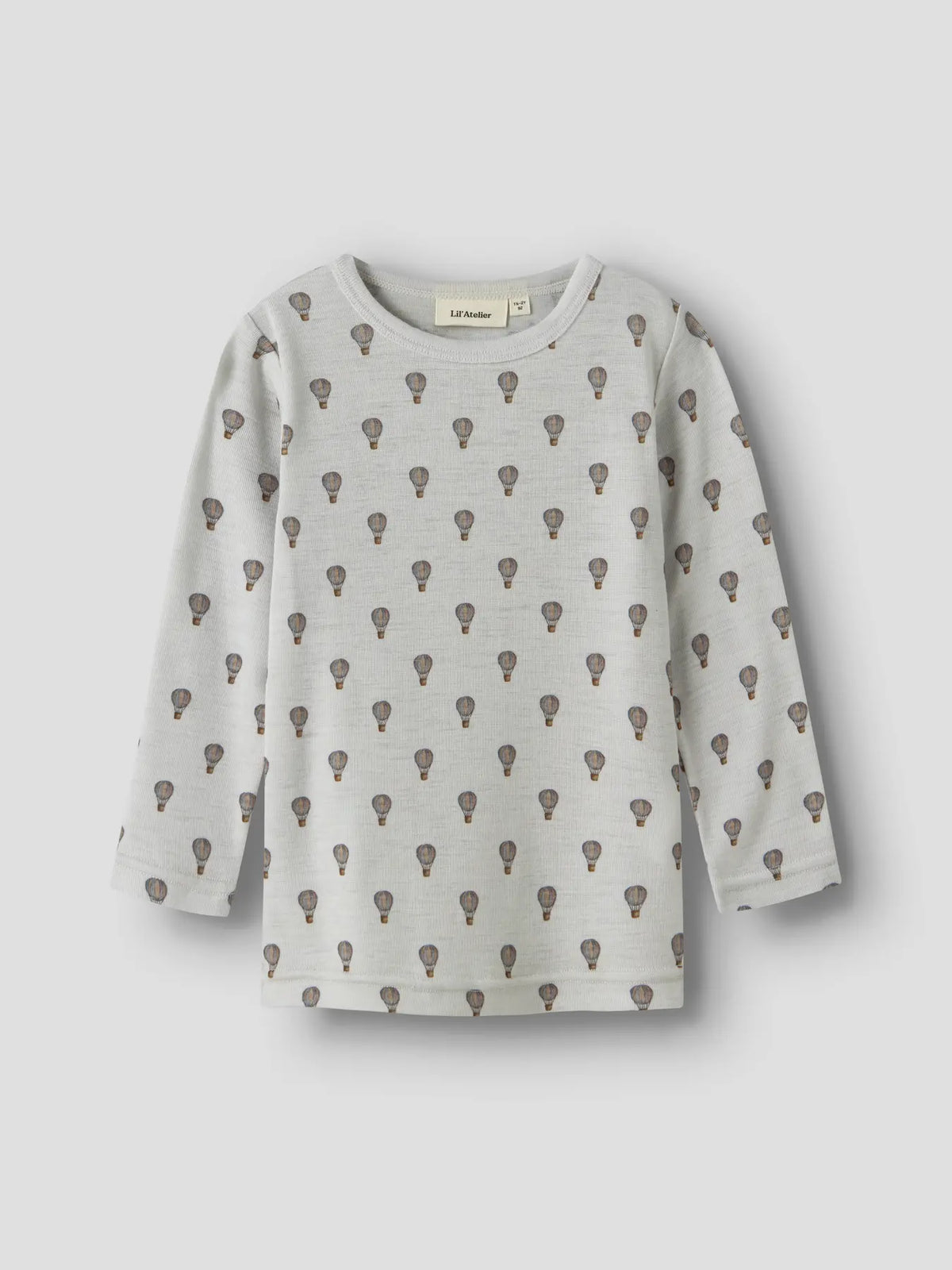 Lil Atelier NMMNOEL NOR WOOL LS SLIM TOP LIL