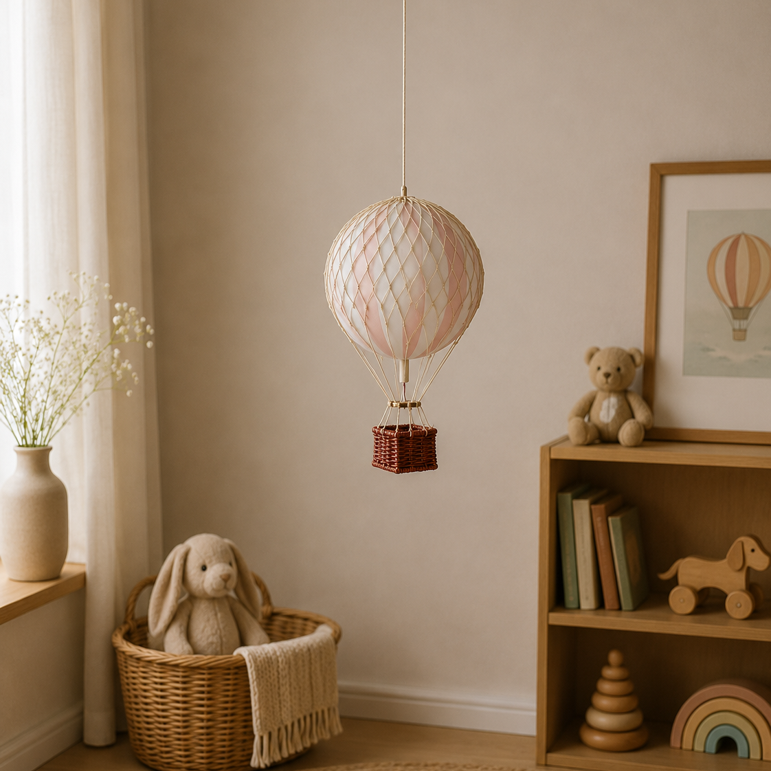 Autentic models - Luftballon 13 cm lys pink