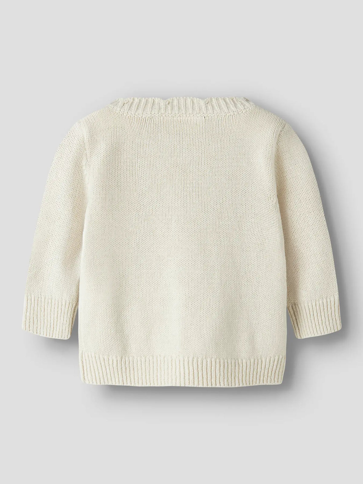Lil Atelier NBFOPLEA LS KNIT CARD LIL