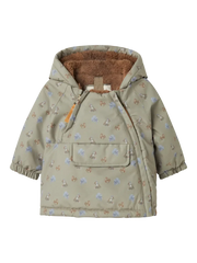 NBMLASNOW05 JKT AOP FO LIL