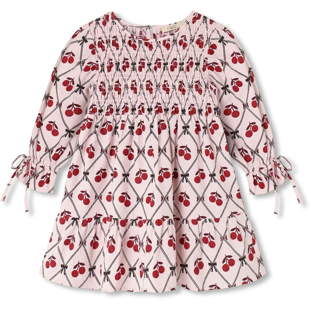 Fliink WINTER GLITTER BERRY DRESS