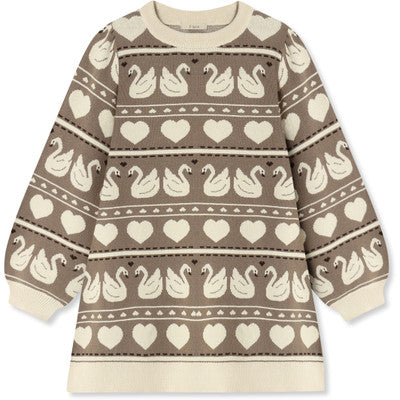 Fliink LOVELY MULTI LS DRESS