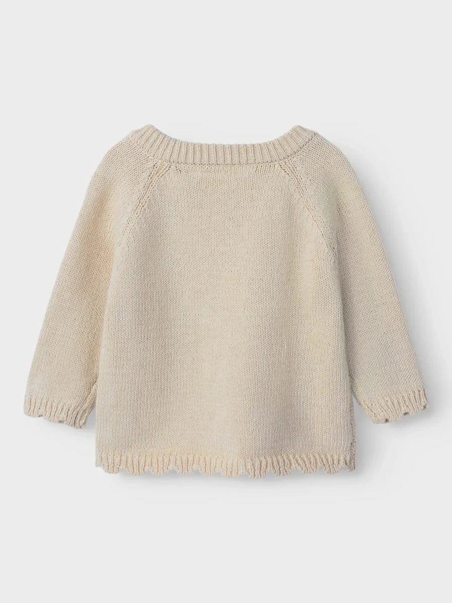 NBFLAGUNA LS WRAP KNIT LIL NOOS