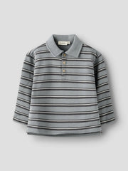 Lil Atelier NMMKILANO RIA LS LOOSE POLO BRU LIL