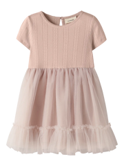 NMFFANELLA SS TULLE DRESS LIL 122/7Y