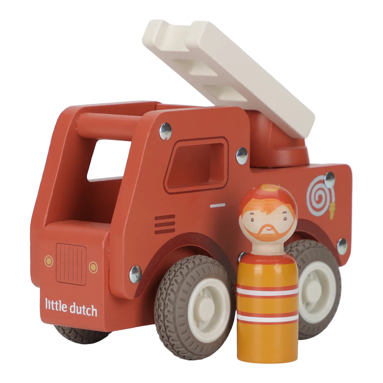 Little Dutch - Brandbil m/træfigur