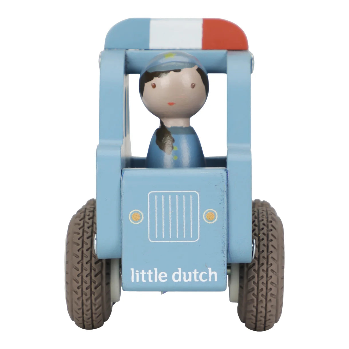 Little Dutch - Politibil m/træfigur FSC