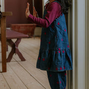 Fliink DONNA EMBR. DENIM PANT