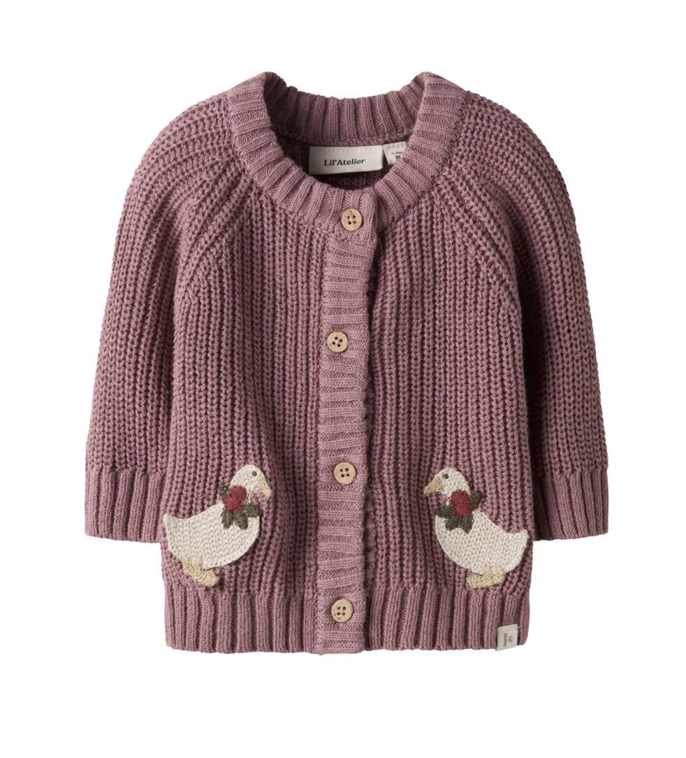 NBFEMLEN LAK LS KNIT CARD LIL