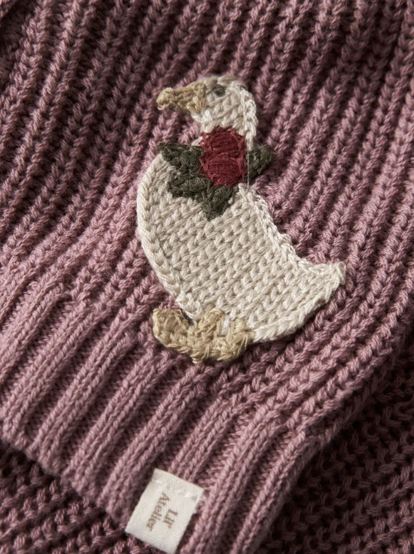 NBFEMLEN LAK LS KNIT CARD LIL