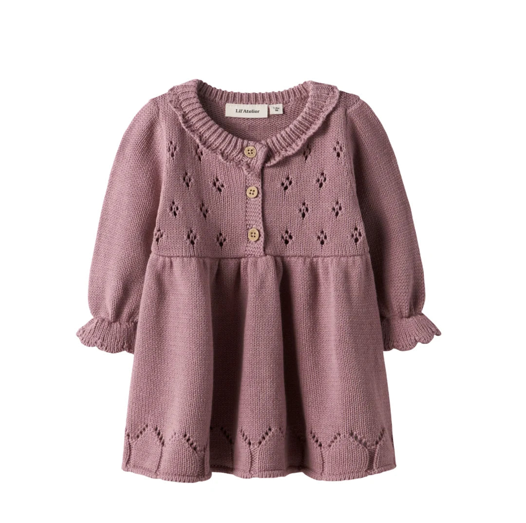 NBFRAMLA LIA LS KNIT DRESS LIL