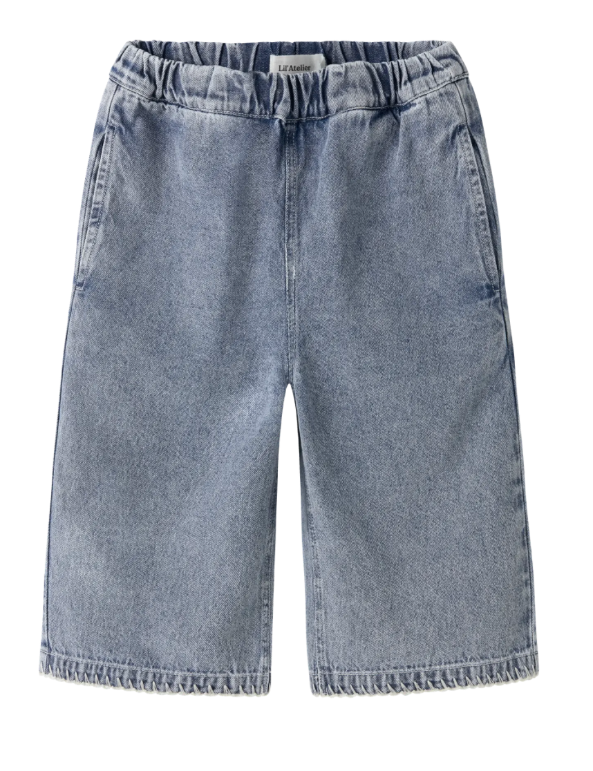 Lil Atelier NMFFUNDA WIDE CROPPED JEANS 5552-FD LIL