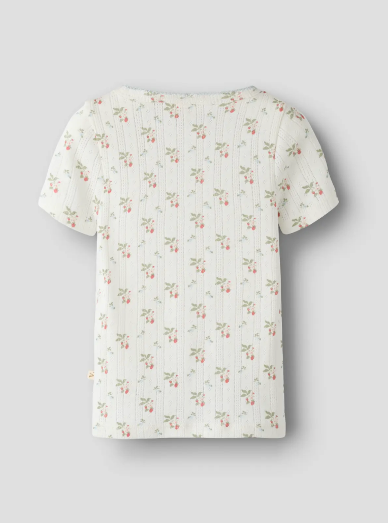Lil Atelier NMFRACHELLO DAP SS SLIM TOP LIL