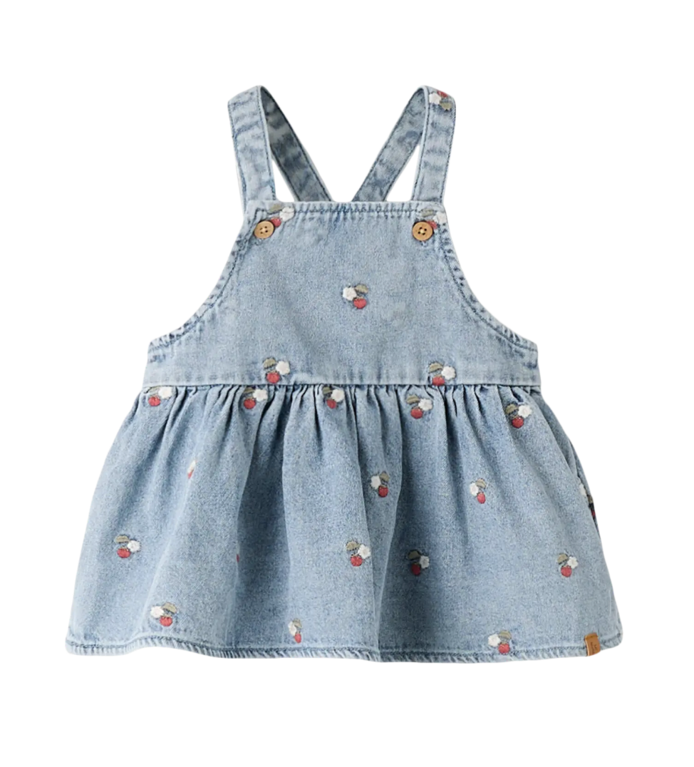 Lil Atelier NBFFUNDA DNM EMB SKIRT