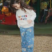 Konges Sløjd MAGOT FRILL PANTS GOTS TEDDY COEUR