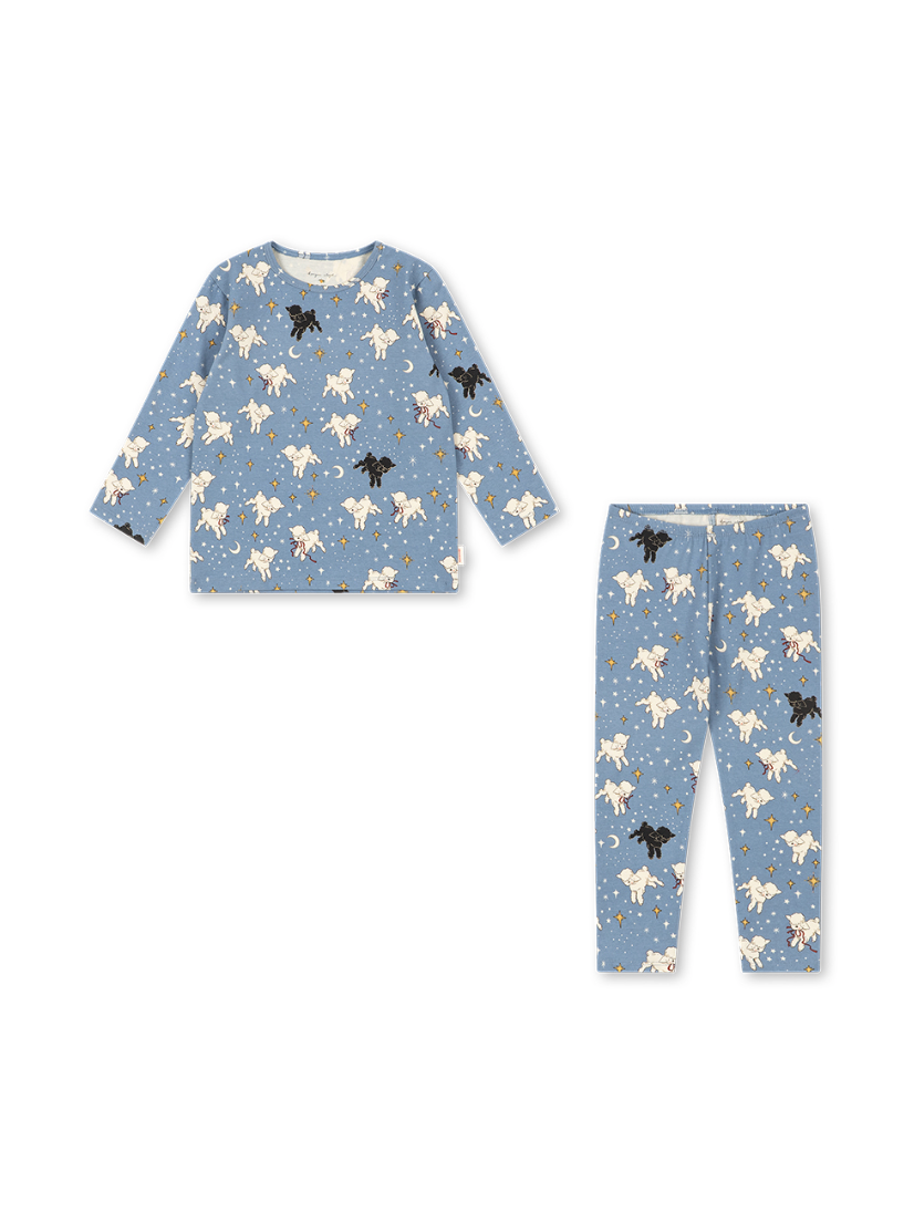 Konges Sløjd BASIC BLOUSE/PANTS SET GOTS SHEEPY