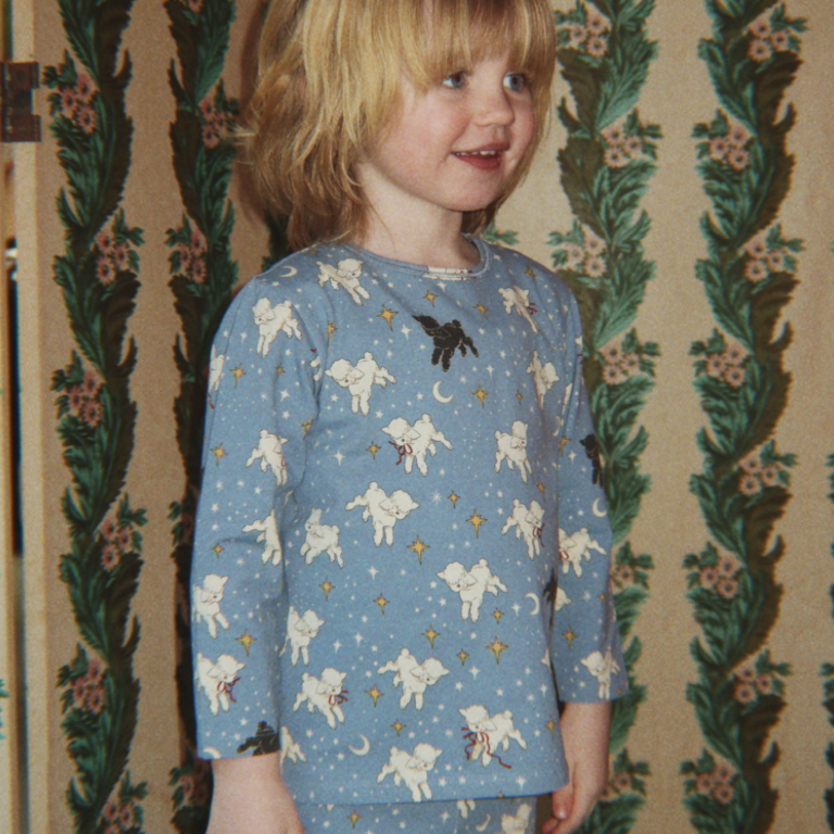 Konges Sløjd BASIC BLOUSE/PANTS SET GOTS SHEEPY