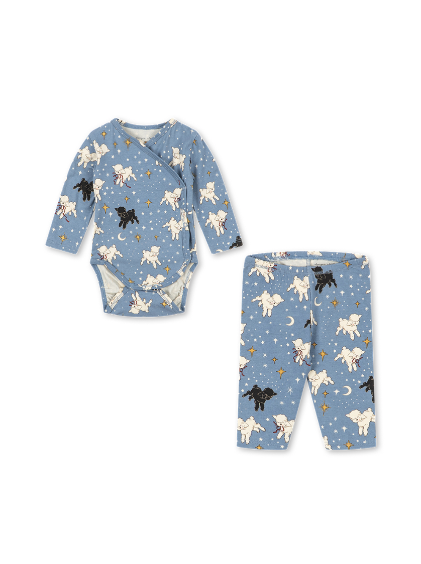Konges Sløjd BASIC NEWBORN SET GOTS SHEEPY