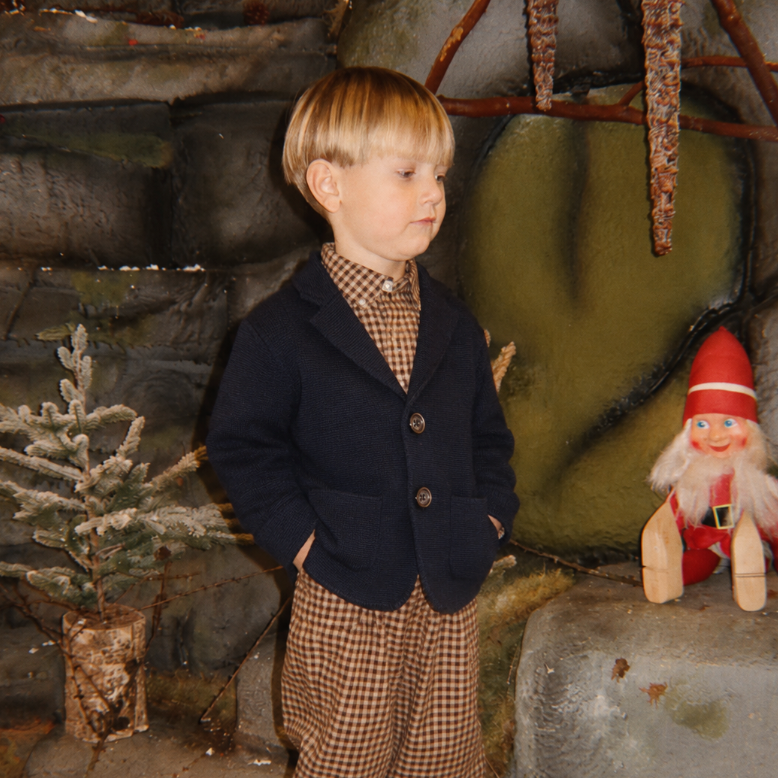Konges Sløjd GABRIEL KNITTED BLAZER GOTS