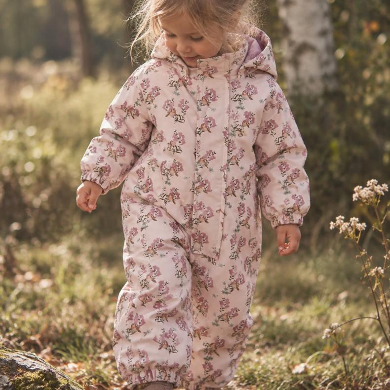 Lil Atelier NMFLADRY10 PAD SNOWSUIT AOP FO LIL