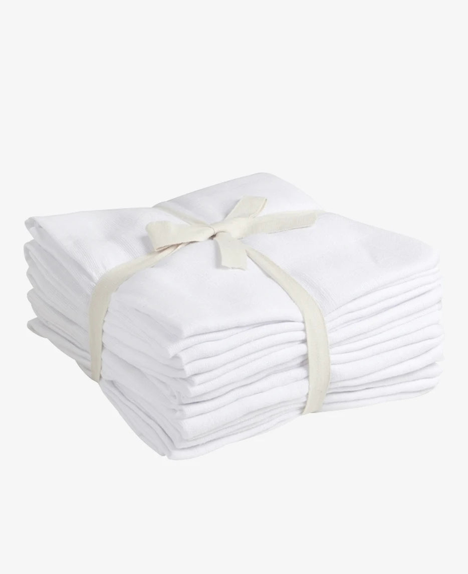 Pippi - Cloth Muslin (8-pack) Brilliant White
