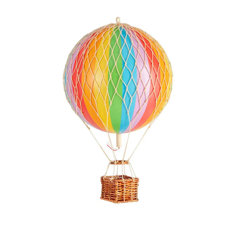 Authenticmodels LED Luftballon, Regnbue  - 30 cm