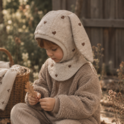 HUTTEliHUT - Balaclava Ears Emb. Wool