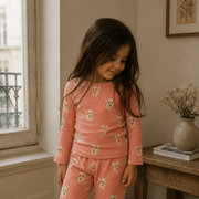 Konges Sløjd ELLA LS TEE GOTS CIAO MIAO ROSE