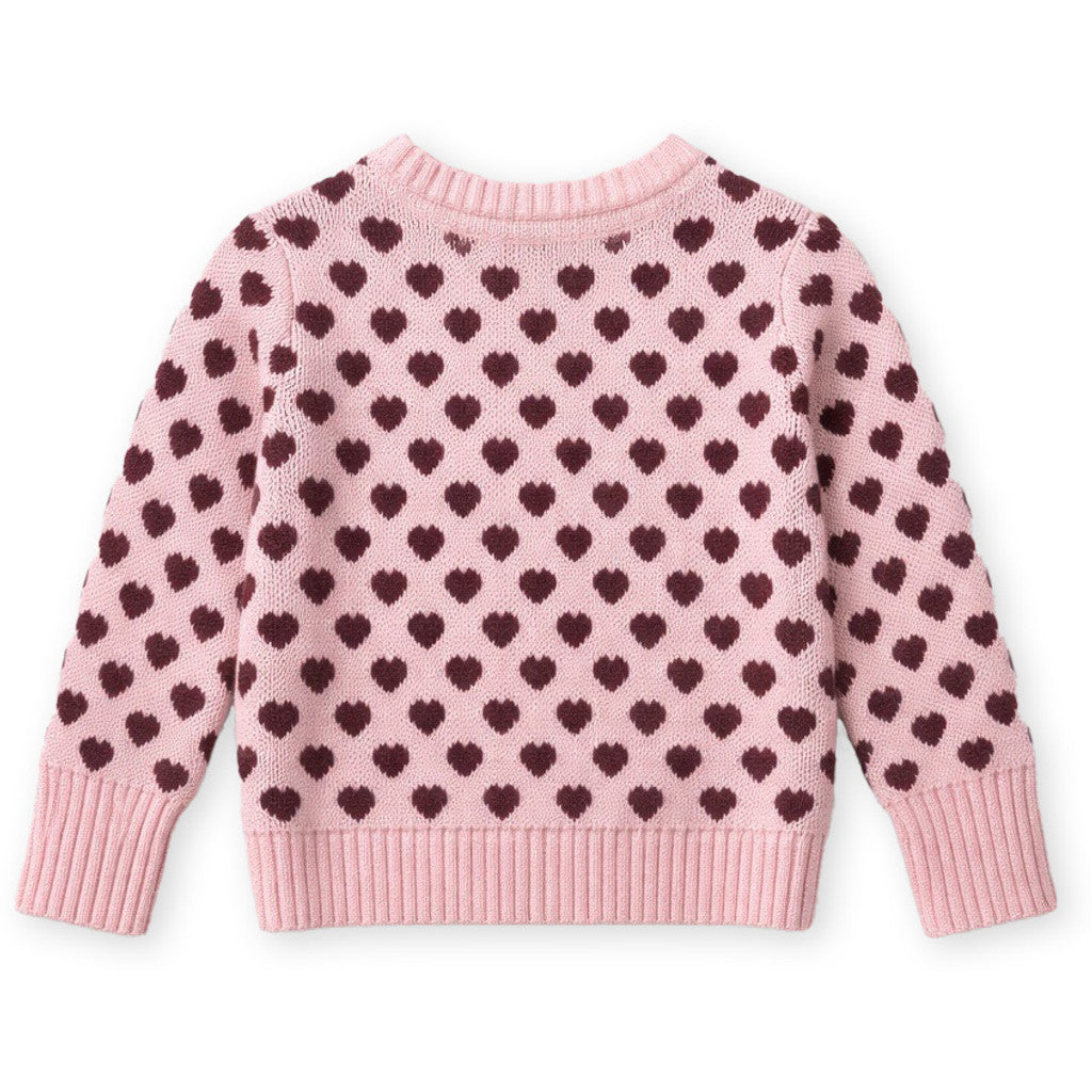 Fliink JANIE CASHMERE HEART PULLOVER